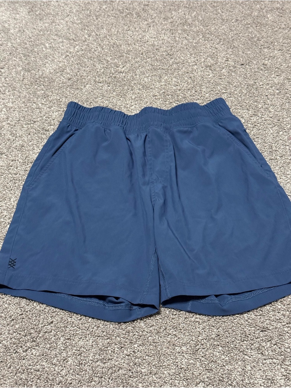 RHONE Men's Blue Athletic Shorts